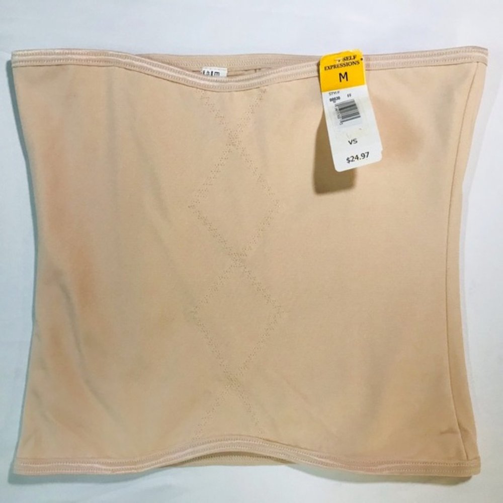 New Self Expression Shapewear Tube Top Beige M